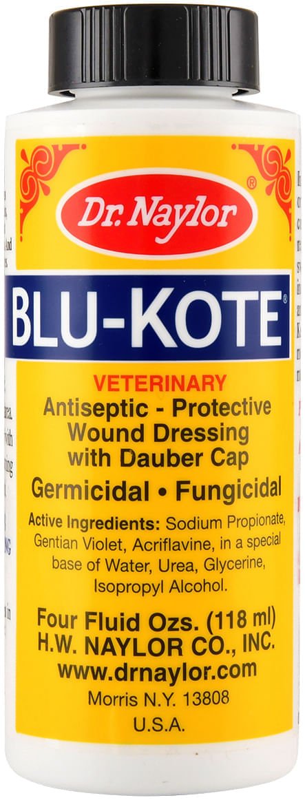 Dr. Naylor Blu - Kote Antiseptic Protective Wound Dressing - D1B2 - Dauber - 4 oz - 1