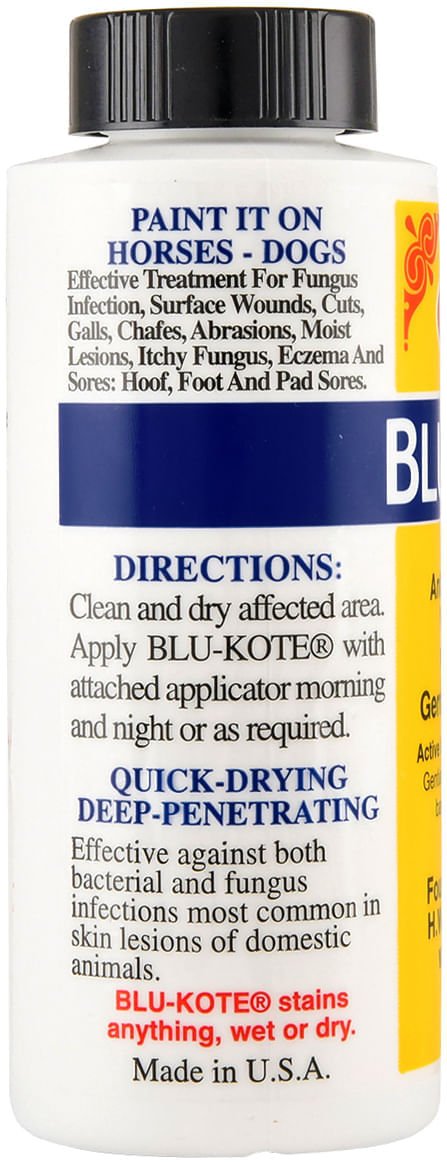 Dr. Naylor Blu - Kote Antiseptic Protective Wound Dressing - D1B2 - Dauber - 4 oz - 3