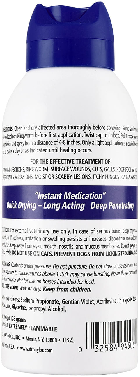 Dr. Naylor Blu - Kote Antiseptic Protective Wound Dressing - D1B2 - Dauber - 4 oz - 4