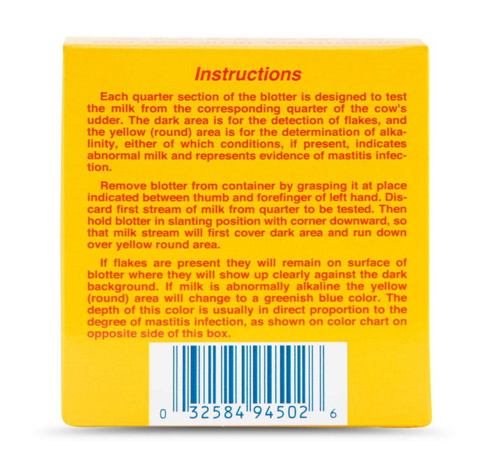 Dr. Naylor Cow Mastitis Early Detection Indicators, 30 ct - D1M2 - 2