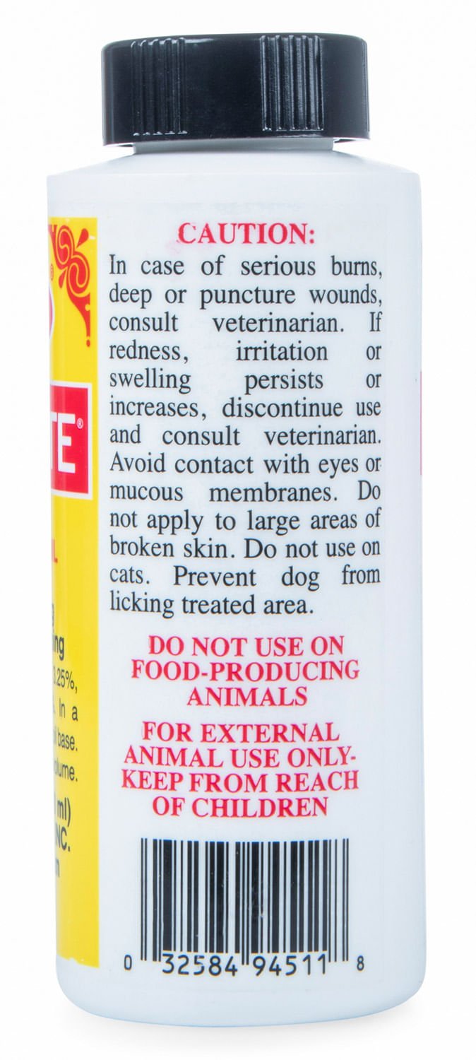 Dr. Naylor Red - Kote Antiseptic Wound Dressing – Spray for Horses, Dogs, and Livestock, Cuts, Burns & Slow - Healing Wounds - D1R1 - Dauber - 4 oz - 3