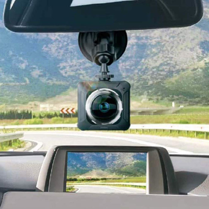 Dual Camera Lens Virtual 720° Automotive Dashcam Video Recorder DailySale