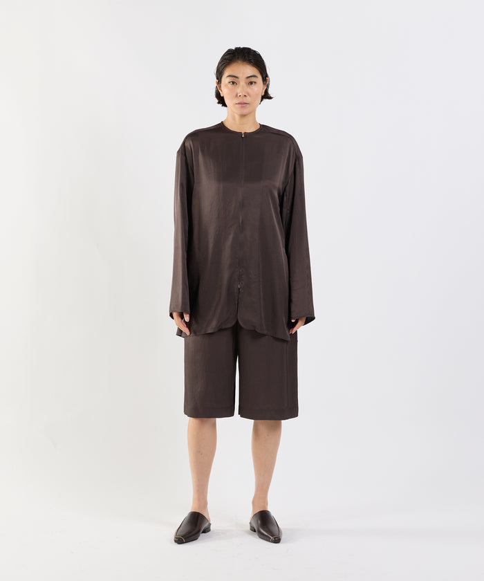 Easy Half Pants BROWN