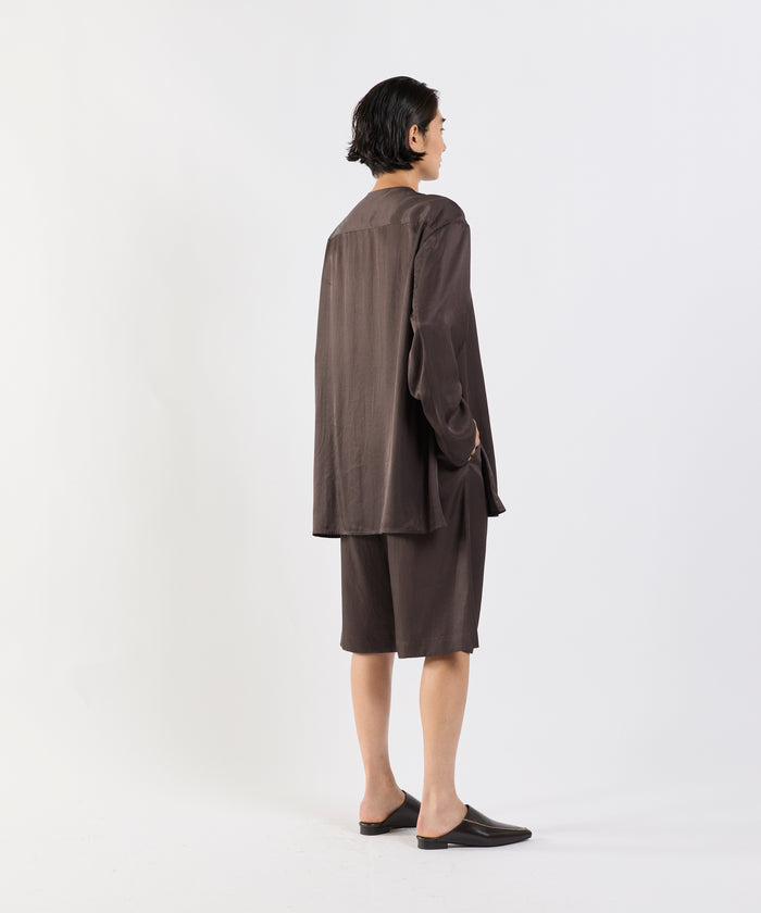 Easy Half Pants BROWN