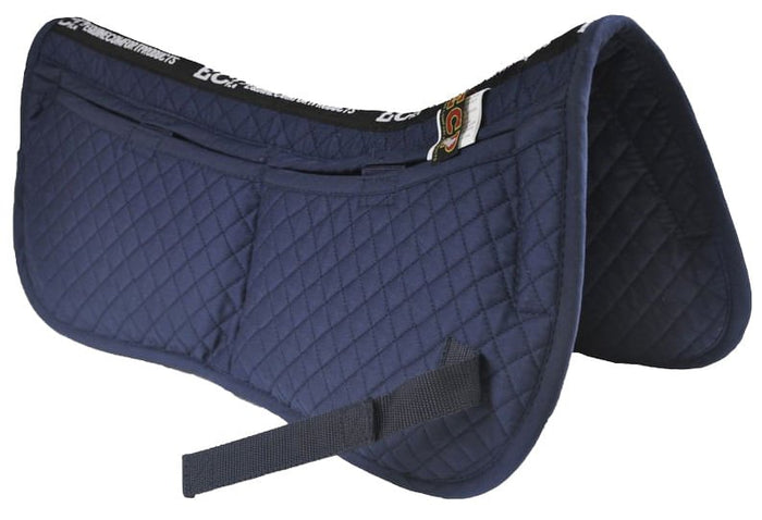 ECP Correction Cotton English Half Pad - 6MMD - Navy Blue - 1