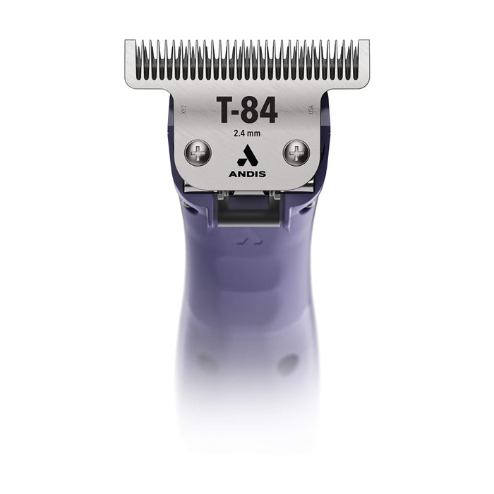 eMERGE Cord/Cordless Clipper with T - 84 Blade, Purple - 008AND-561226 - Purple - 4
