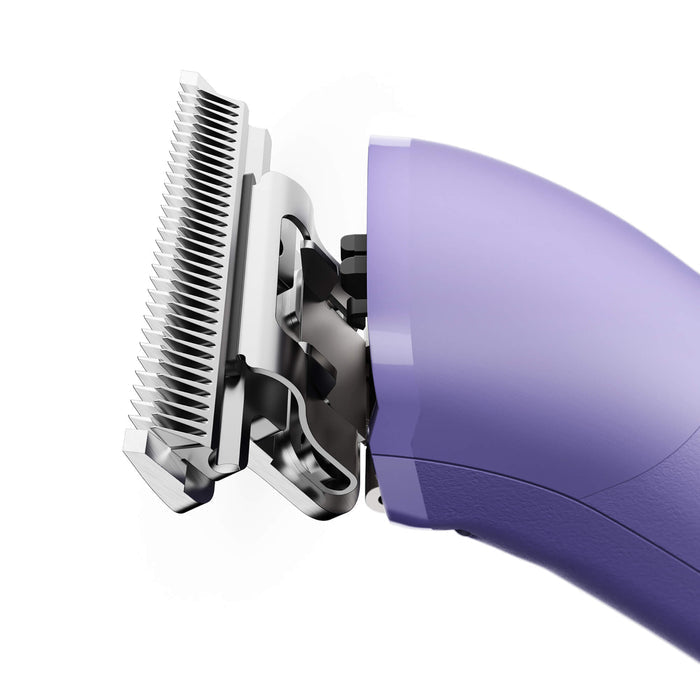 eMERGE Cord/Cordless Clipper with T - 84 Blade, Purple - 008AND-561226 - Purple - 5