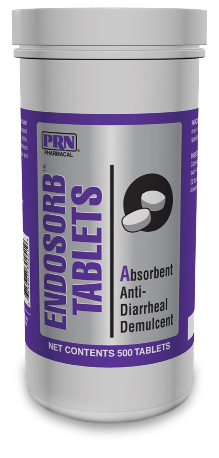 Endosorb Tablets, 500 ct - Diarrhea Relief for Pets - 001PRN01-500 - 500 ct - 1