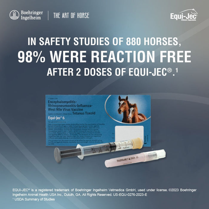 Equi - Jec 6 Vaccine for Horses - A9CT - 1 Dose - 1 - 5