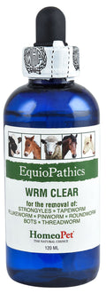 EquioPathics Wrm Clear Natural Dewormer for Livestock & Horses, 60 Dose - NVE1 - 120 mL - 1