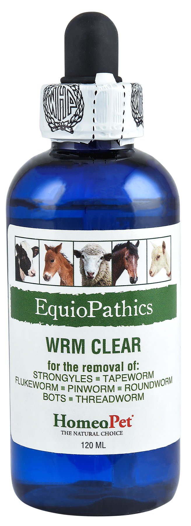 EquioPathics Wrm Clear Natural Dewormer for Livestock & Horses, 60 Dose - NVE1 - 120 mL - 1