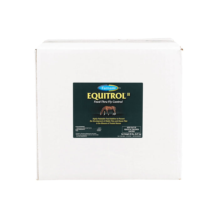 Equitrol II Feed - Through Fly Control Pellets for Horses - FAF4 - 20 lbs - 4
