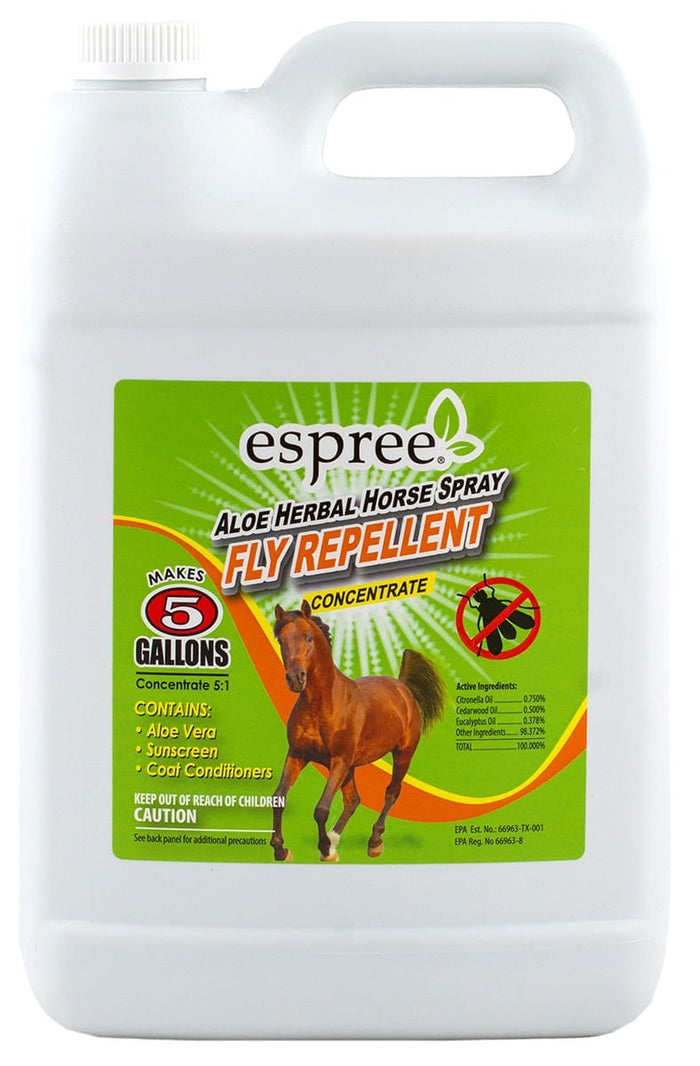 Espree Aloe Herbal Fly Spray for Horses - CA15 - Concentrate - Gallon - 2