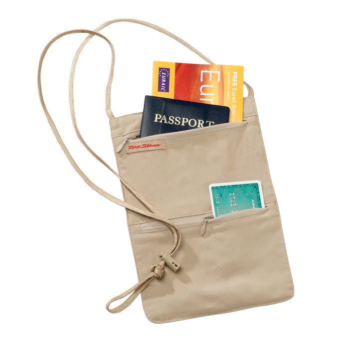 Essential Silk Neck Wallet - packed