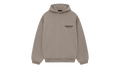 Fear Of God Essentials Fleece Hoodie (FW24) Heather Gray