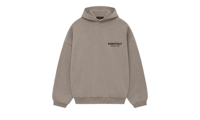 Fear Of God Essentials Fleece Hoodie (FW24) Heather Gray