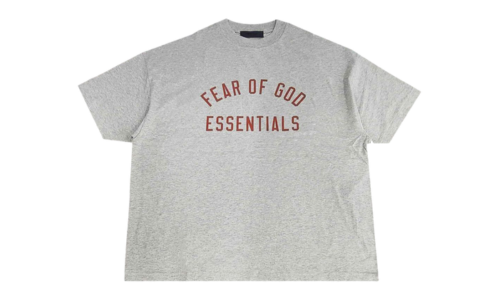 Fear Of God Essentials Jersey Crewneck Tee Dark Heather