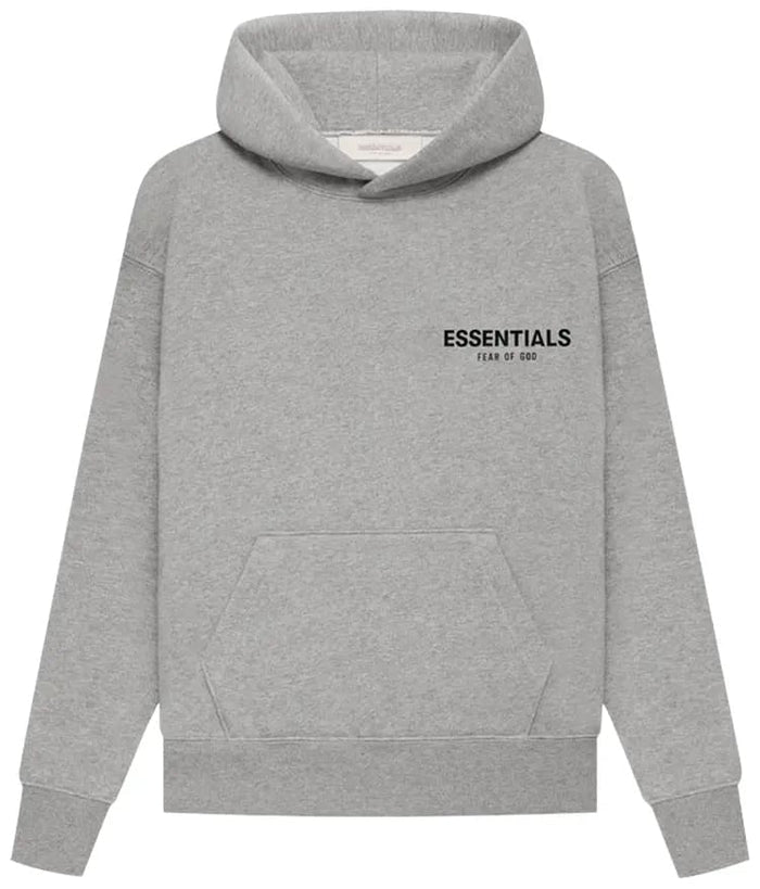 Fear Of God Essentials Kids Hoodie 'Dark Oatmeal'