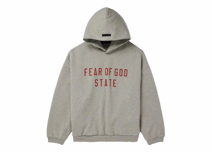 Fear Of God Essentials State Hoodie Dark Heather Grey