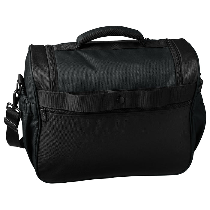 euro flight bag duffel back black