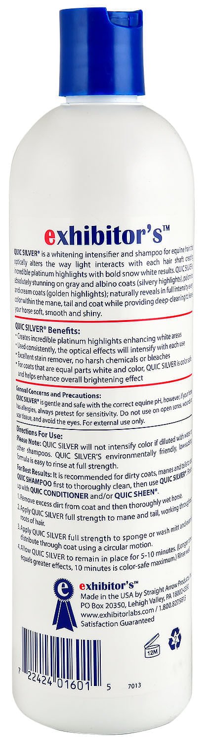 Exhibitor's Quic Silver Shampoo - ESA1 - 16 oz - 2