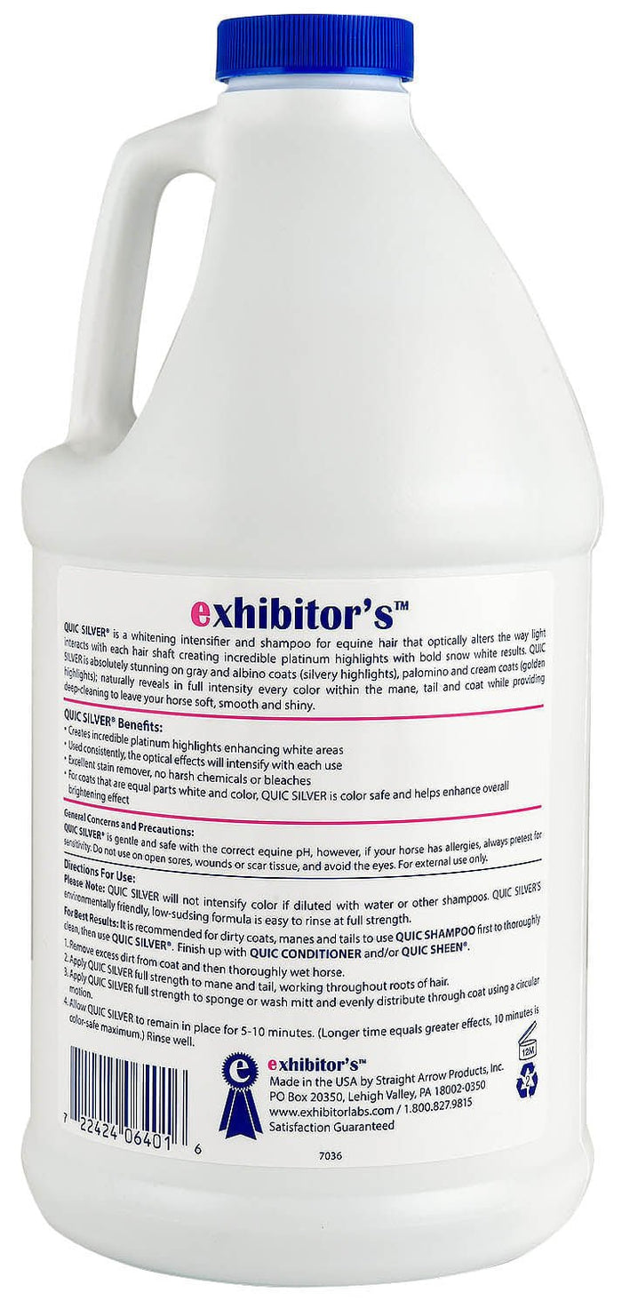 Exhibitor's Quic Silver Shampoo - ESA7 - 64 oz - 4