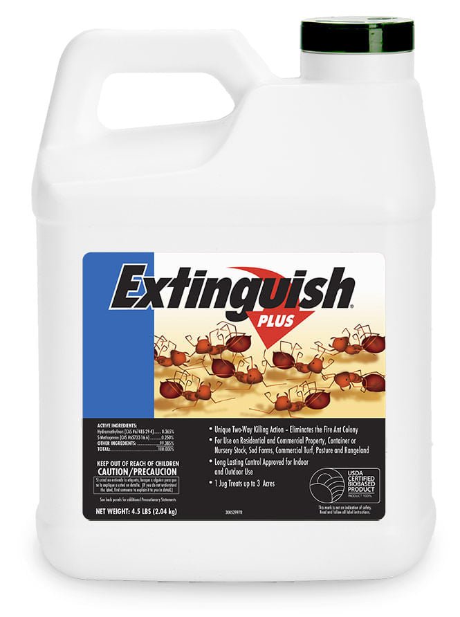 Extinguish Plus Fire Ant Control for Indoor & Outdoor Use - FA4D - 4.5 lbs - 2