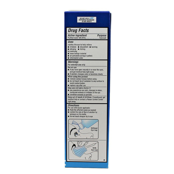 Eye Irrigation Solution, 4 oz - 006PHX-00104 - Clear - 2