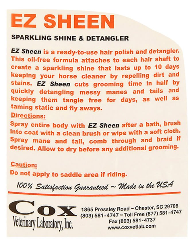 EZ Sheen - CVLAE - Gallon - 2