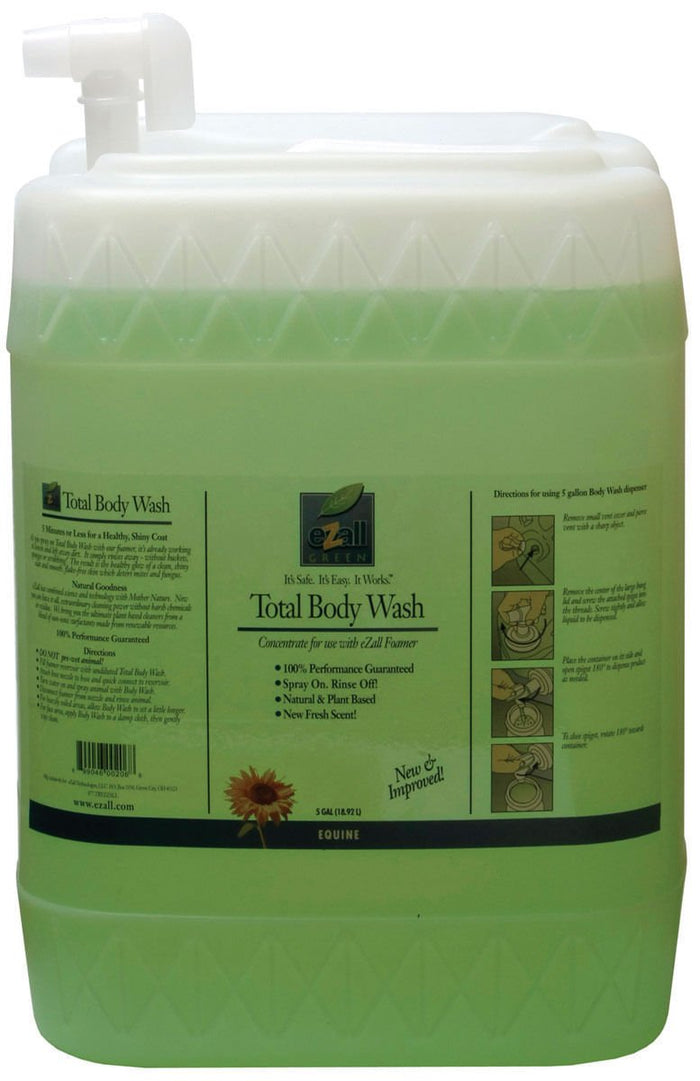 eZall GREEN Total Body Wash & Horse Shampoo - 0TEB - 5 gallons - 2