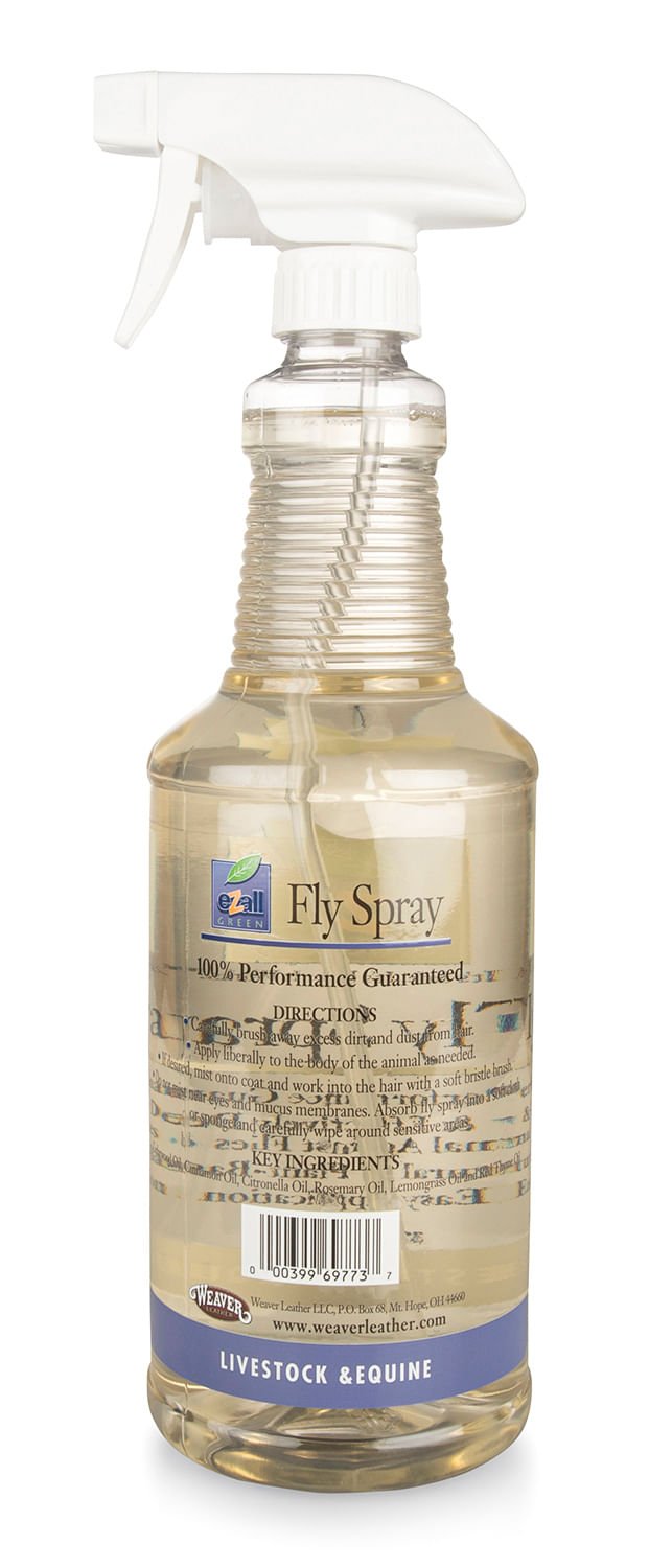 eZall Natural Fly Spray for Horses & Livestock - WLCAV - 1 quart - 2