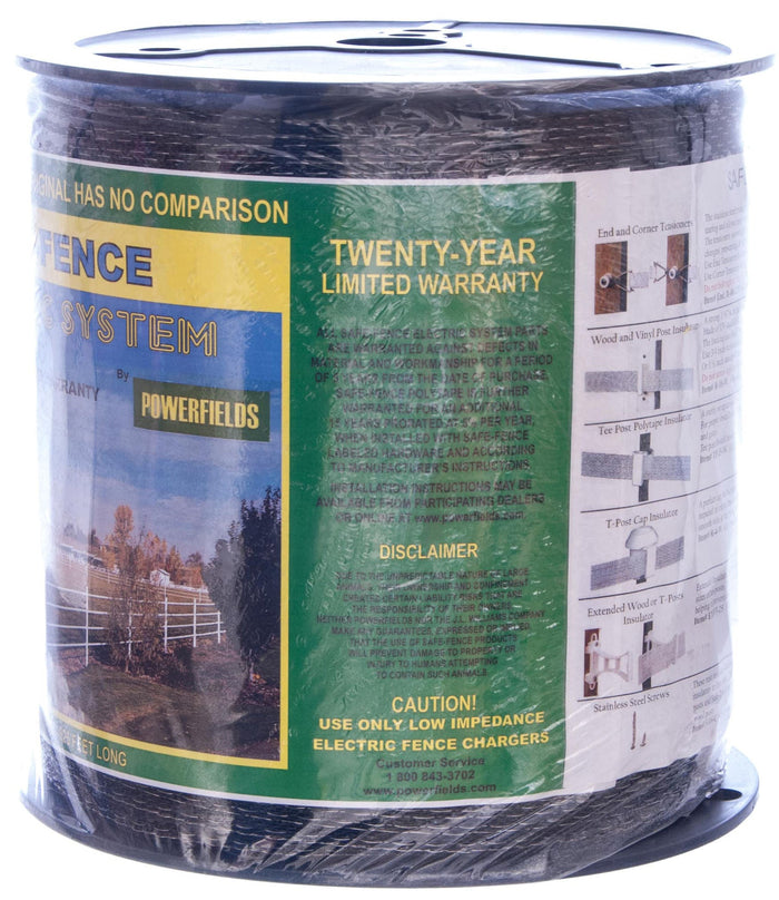 Farm Guardian 1.5" Poly Tape, 825 ft - 4AS1 - White - 825 ft - 2