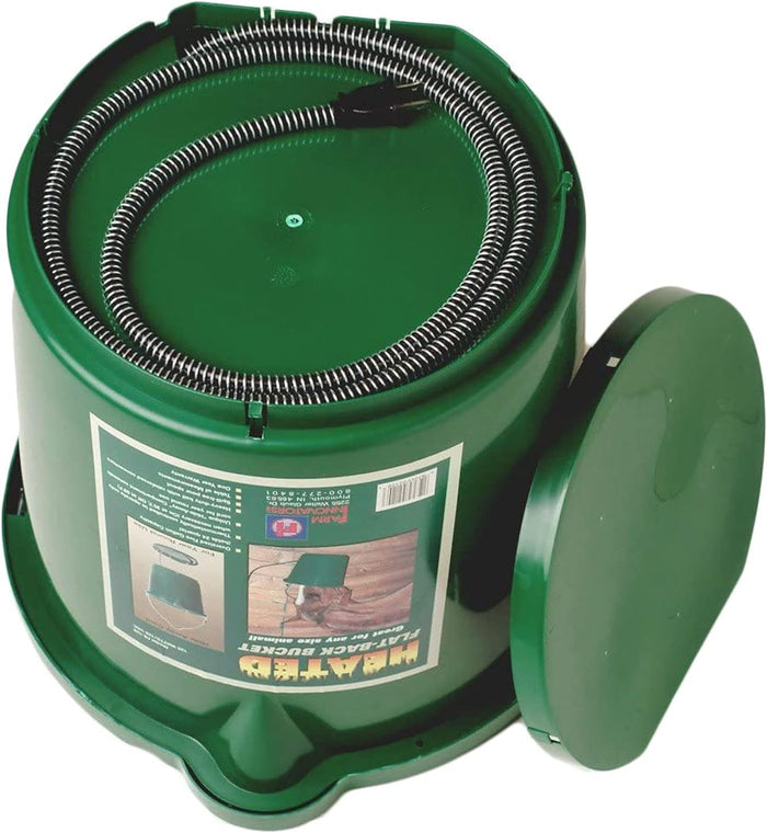 Farm Innovators Heated Flat - Back Water Bucket, 5 Gallon - 5FB2 - 3