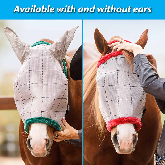 Farnam SuperMask II Classic Horse Fly Mask with Ears - FACX - Arabian - 8