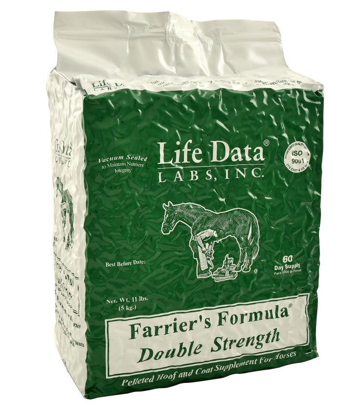 Farrier's Formula Double Strength Pelleted Hoof and Coat Supplement for Horses - AABAA - 11 lbs bag - 1 - 1