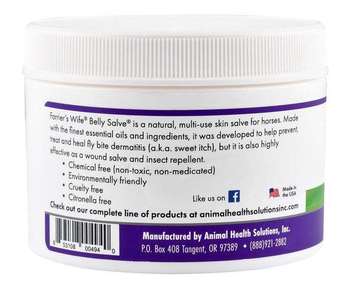 Farrier's Wife Belly Salve for Horses - AH117 - 7 oz - 5