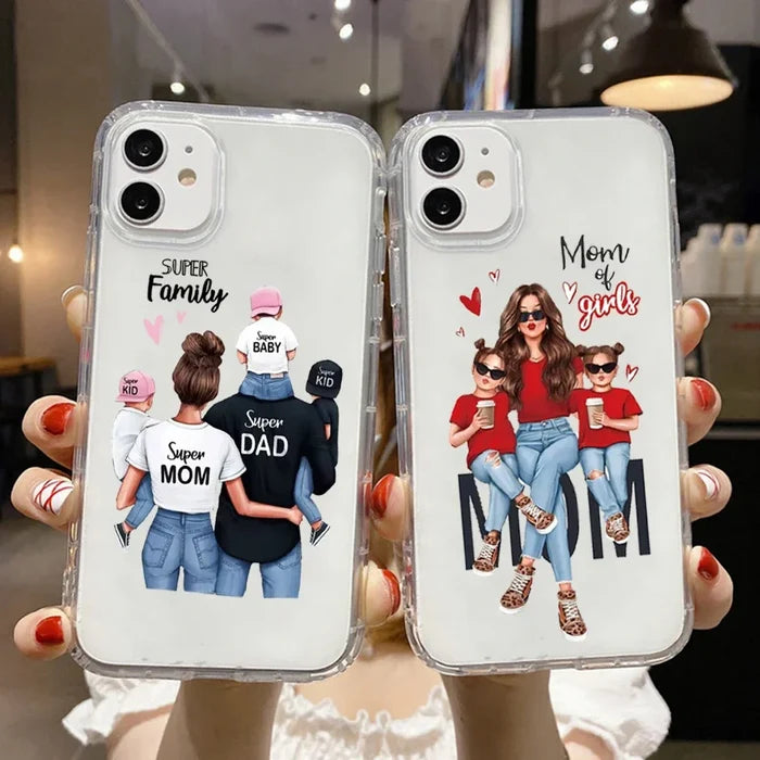 Fashion Super Mom Dad Phone Case PhoneShells