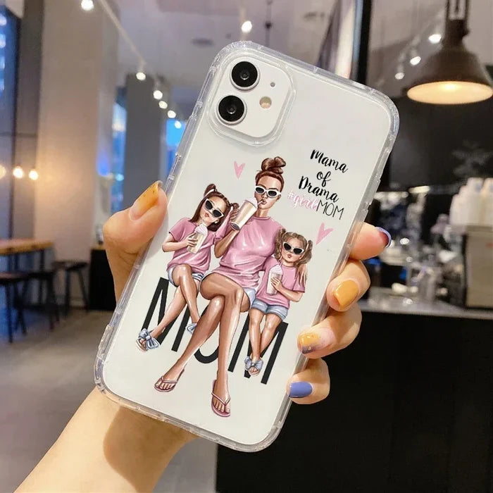 Fashion Super Mom Dad Phone Case PhoneShells