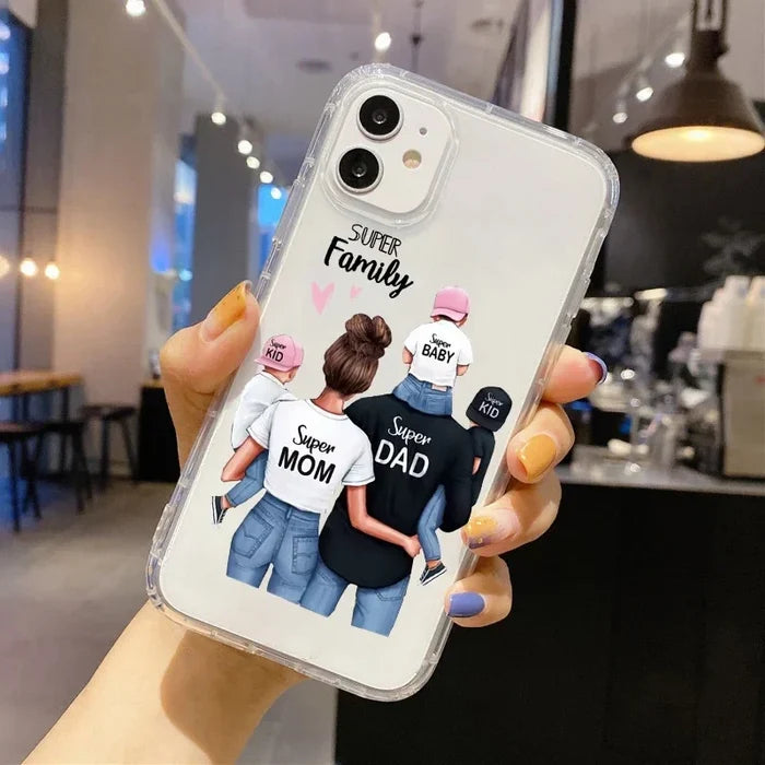 Fashion Super Mom Dad Phone Case PhoneShells