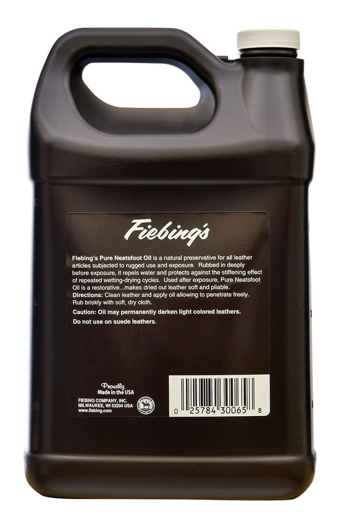 Fiebing's 100% Pure Neatsfoot Oil - F1N6 - Gallon - 4