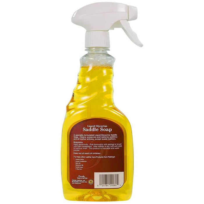 Fiebing's Liquid Glycerine Saddle Soap, 16 oz - F1F3 - 16 oz - 3