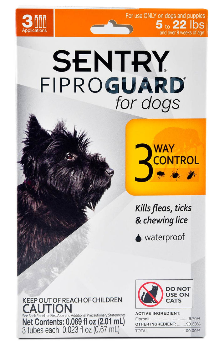 FiproGuard for Dogs - O8FA - 4 - 22 lbs - 3 months - 1