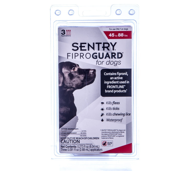 FiproGuard for Dogs - O8FC - 45 - 88 lbs - 3 months - 4
