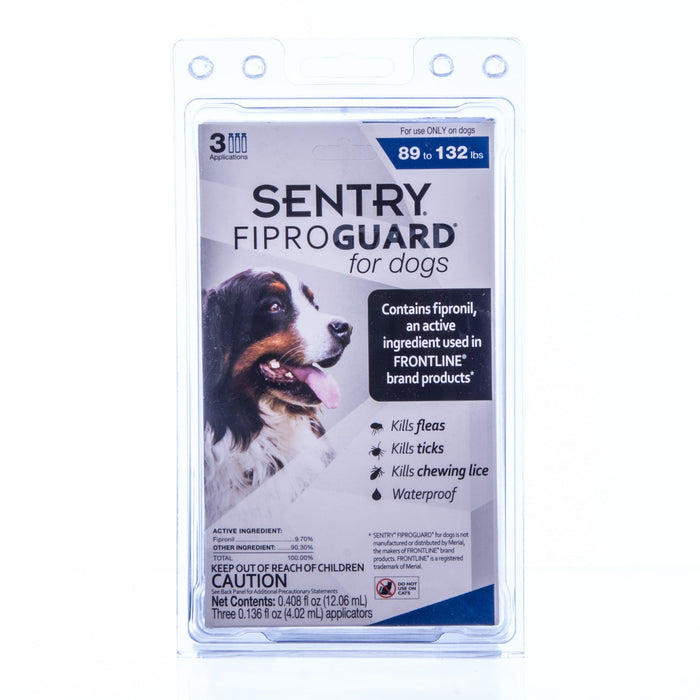 FiproGuard for Dogs - O8FD - 89 - 132 lbs - 3 months - 5
