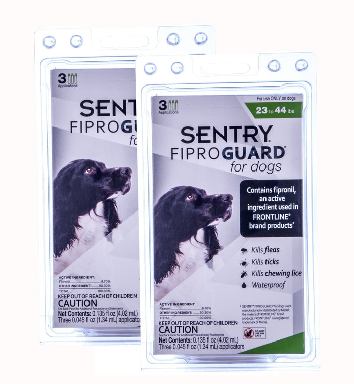FiproGuard for Dogs - O8FF - 23 - 44 lbs - 6 months - 7