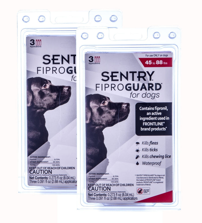 FiproGuard for Dogs - O8FG - 45 - 88 lbs - 6 months - 8