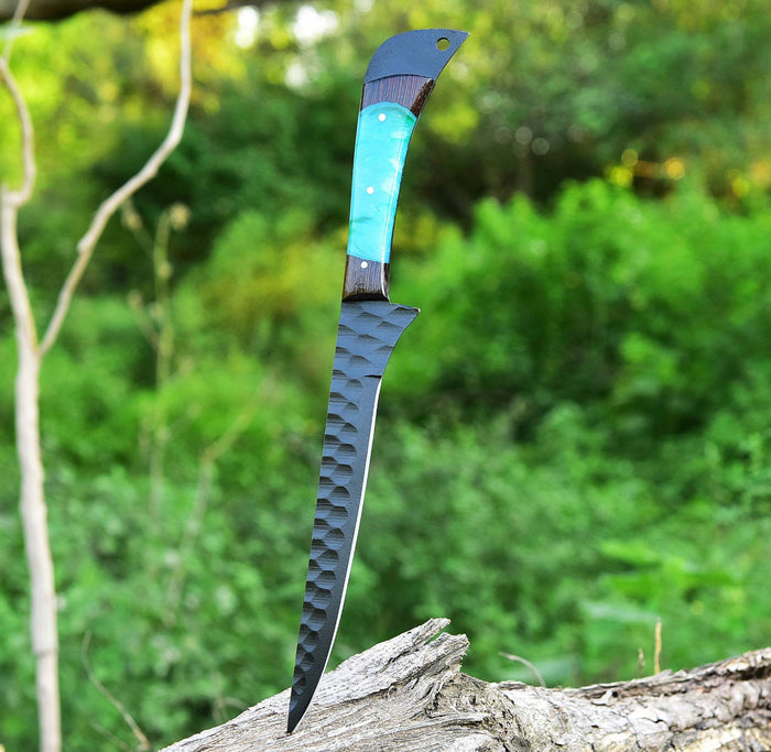 Fixed Blade D2 steel fillet knife cskforged