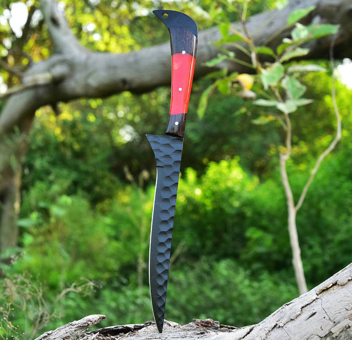 Fixed Blade D2 steel fillet knife cskforged