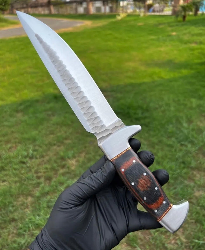 Fixed Blade Hand Forged D2 Steel Camping knife cskforged