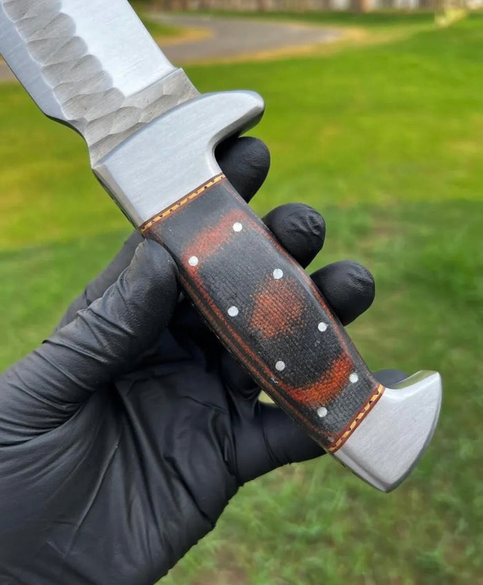 Fixed Blade Hand Forged D2 Steel Camping knife cskforged